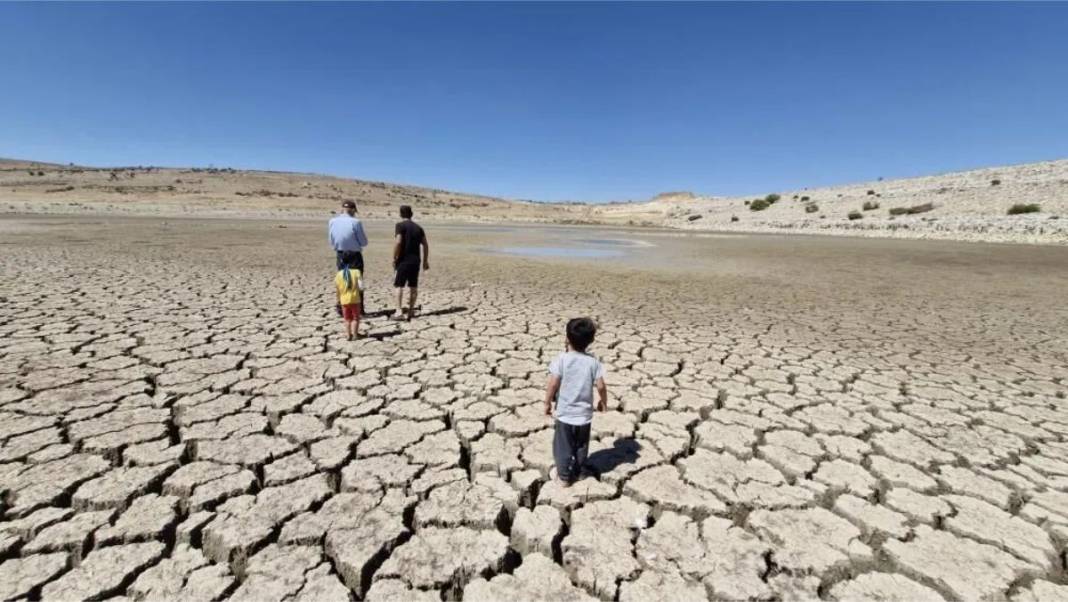 Kuraklık acımasız yüzünü gösteriyor! O barajda bir damla su kalmadı: Balıklar telef oldu 4